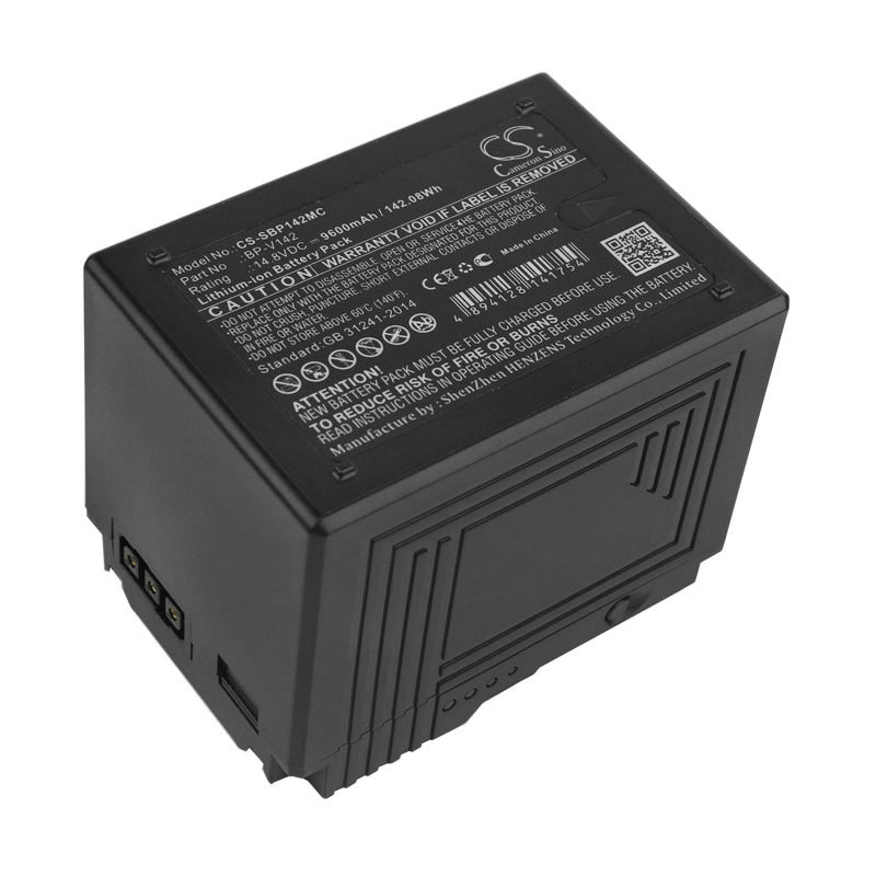 14.8V 9600mAh/142.08Wh Li-ion Camera Battery for Sony