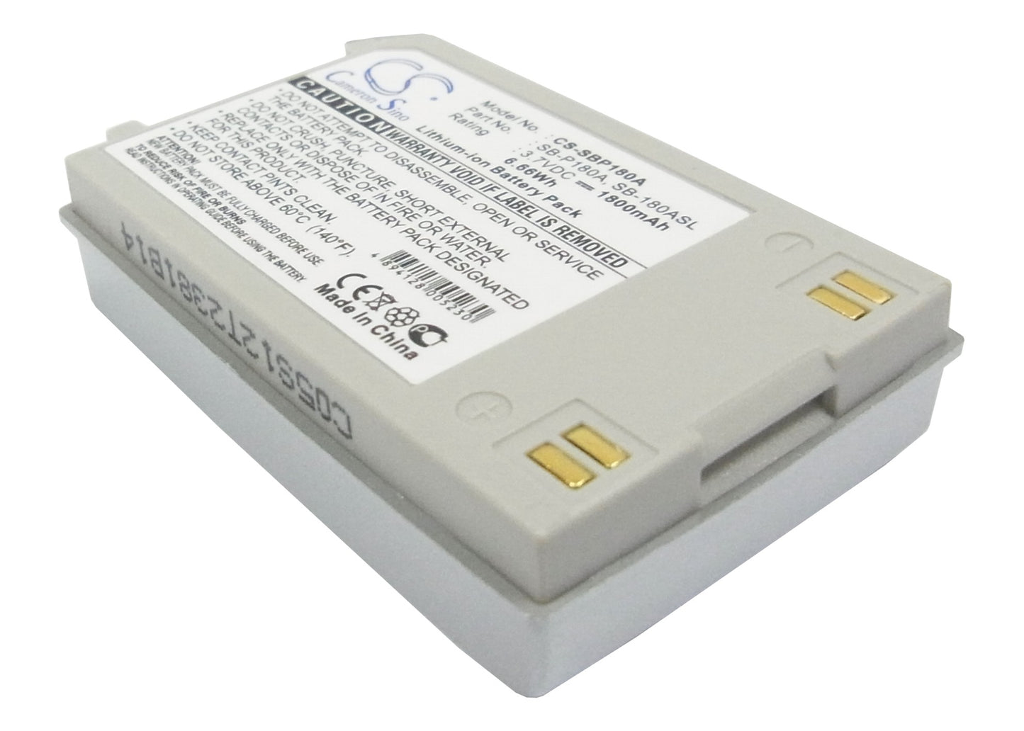 3.7V 1800mAh Li-ion Camera Battery for Samsung