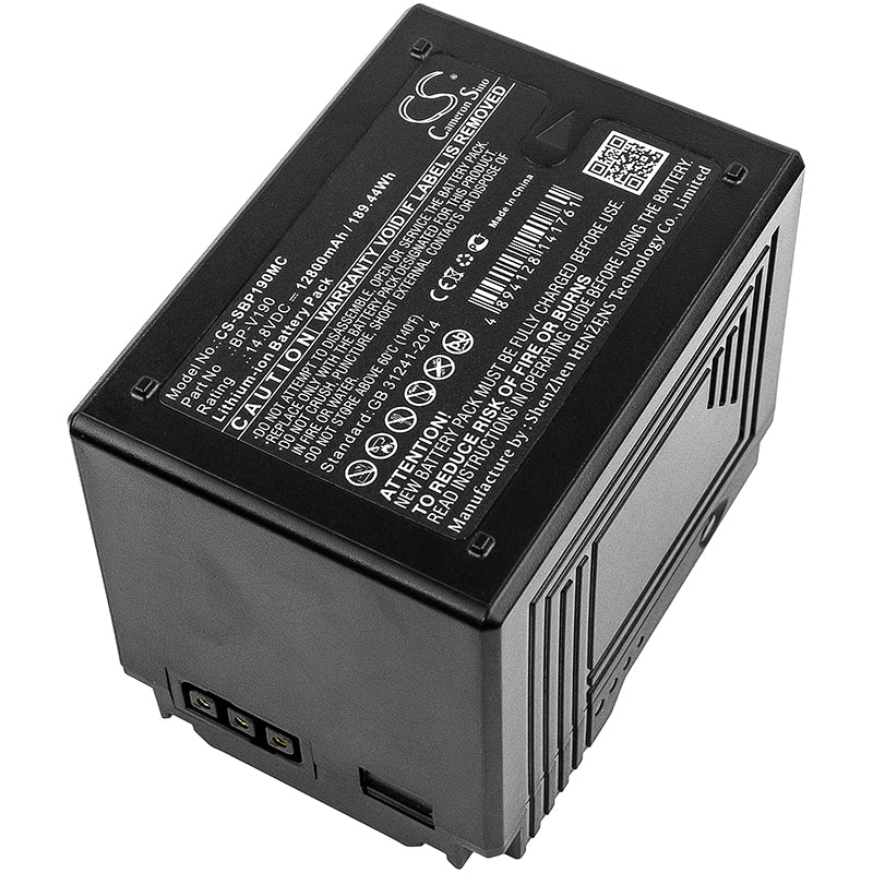 14.8V 12800mAh/189.44Wh Li-ion Camera Battery for Sony