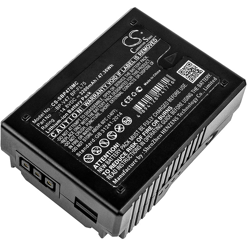 14.8V 3200mAh/47.36Wh Li-ion Camera Battery for Sony