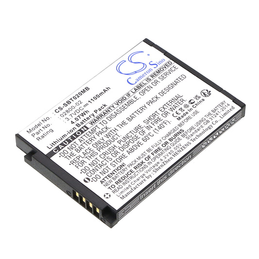 3.7V 1100mAh/4.07Wh Li-ion BabyPhone Battery for Summer