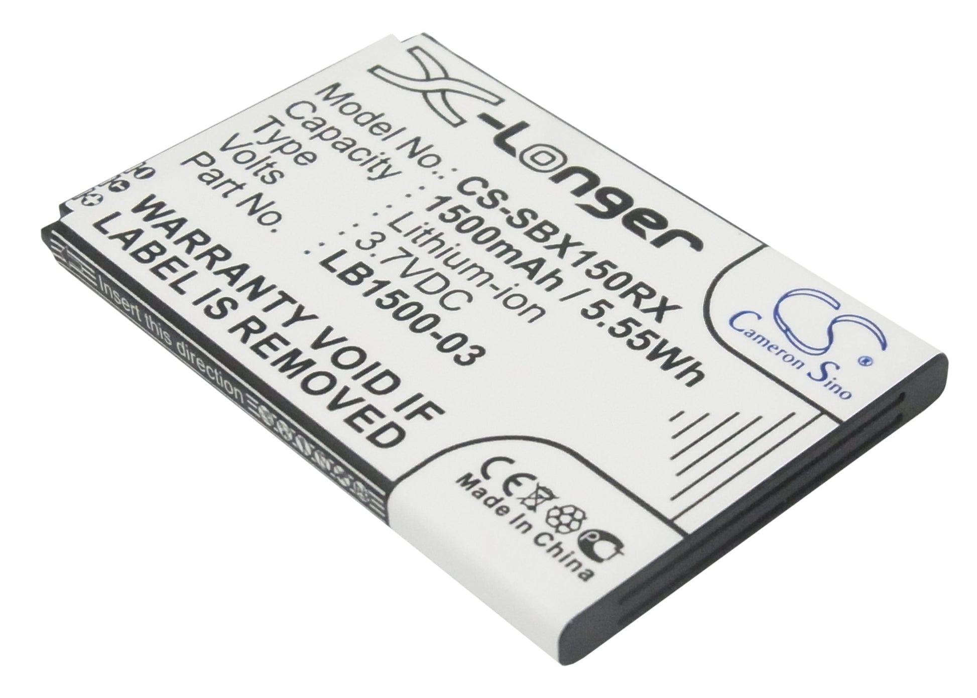 3.7V 1500mAh/5.55Wh Li-ion Hotspot Battery for SOFTBANK