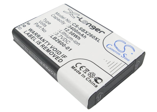 3.7V 3400mAh/12.58Wh Li-ion Hotspot Battery for 4G Systems