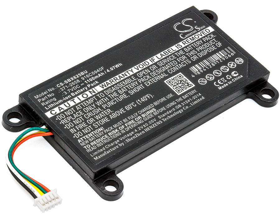 3.7V 1100mAh/4.07Wh Li-ion RAID Controller Battery for Sun