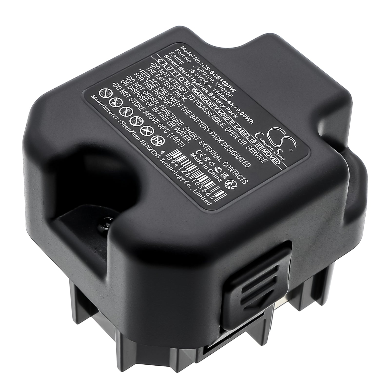 6V 1500mAh/9.00Wh Ni-MH Power Tools Battery for SENCO