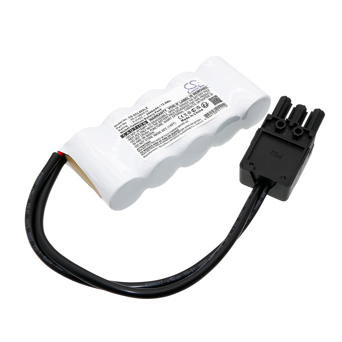 CS-SCL802LS Replacement Battery – Compatible with 8020, 8021, Licht 2627