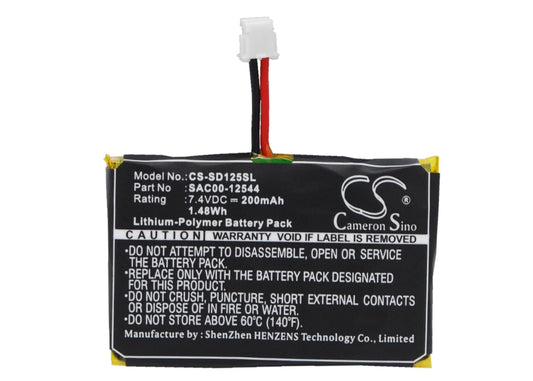7.4V 200mAh/1.48Wh Li-Polymer Dog Collar Battery for Sportdog