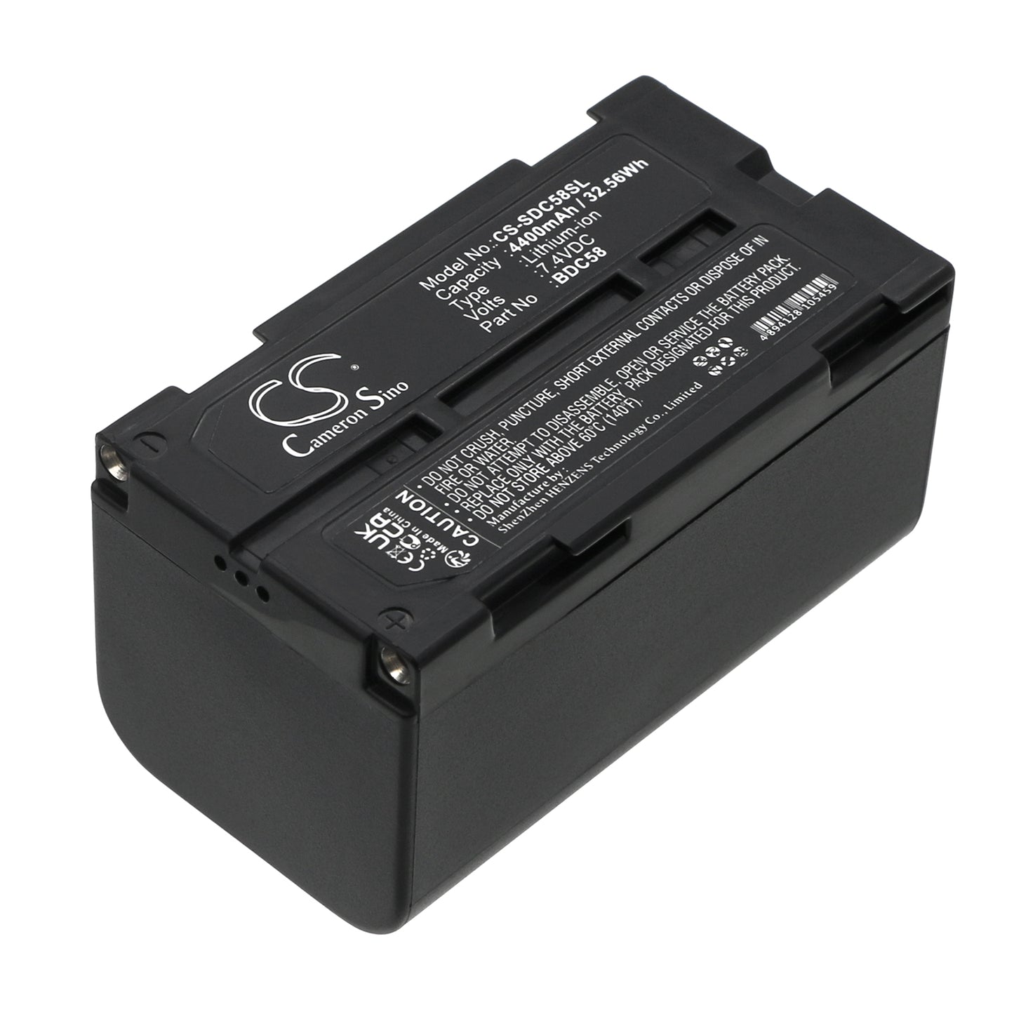 7.4V 4400mAh/32.56Wh Li-ion Equipment/Survey Battery for Sokkia