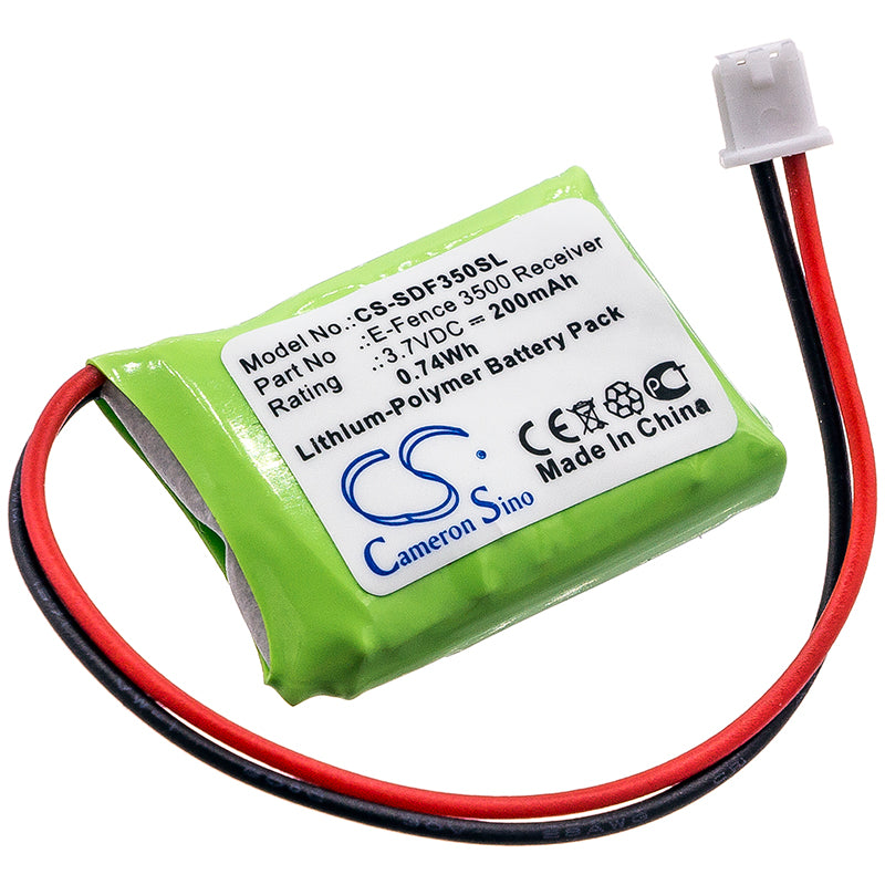 CS-SDF350SL Replacement Battery – Compatible with E-Fence 3500 Receiver, YS-300 Bark Collar