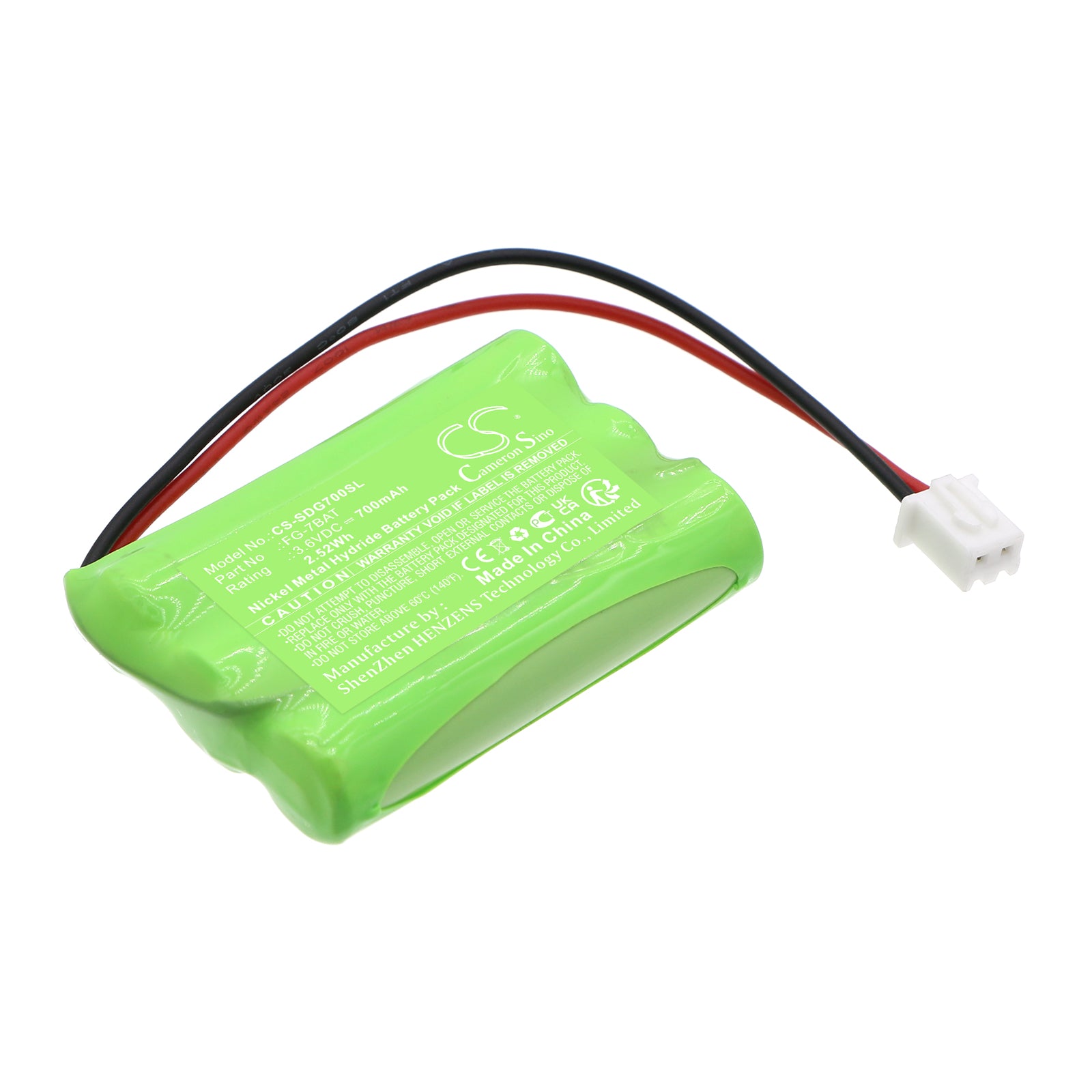 CS-SDG700SL Replacement Battery – Compatible with FG-7000, FG-7000L, FG-7000T