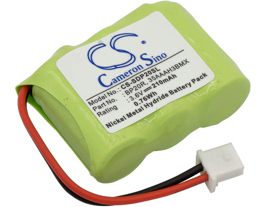 3.6V 210mAh Ni-MH Dog Collar Battery for Dogtra