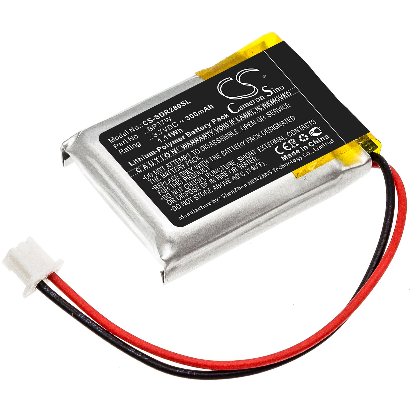 CS-SDR280SL Replacement Battery – Compatible with 280C Receiver, 282C Receiver, Trainers ARC