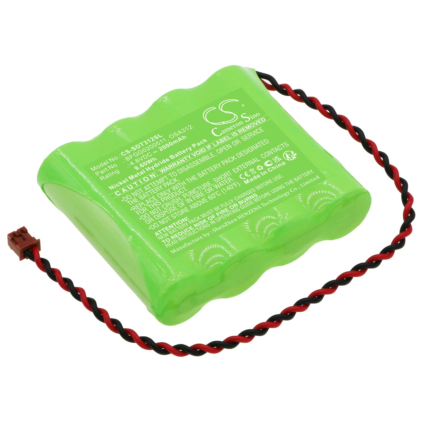 CS-SDT312SL Replacement Battery – Compatible with FGE-HX, FGE-HXY, FGE-X, FGE-XY, FGV-HX, FGV-HXY, FGV-X, FGV-XY, Force Gauges FGE, Force Gauges FGV
