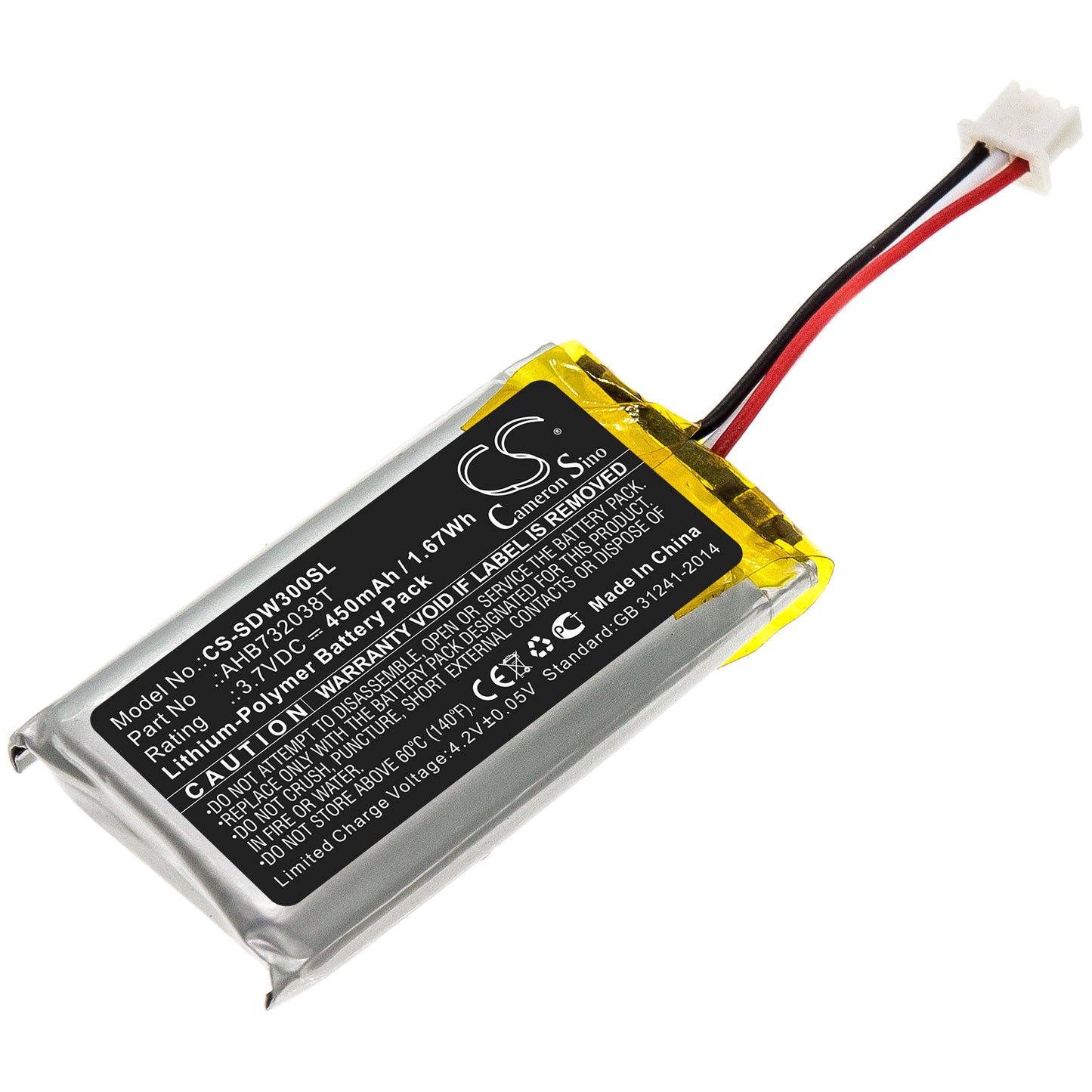 CS-SDW300SL Replacement Battery – Compatible with 10 USB ML EU, 20 PHONE, 30 HS, 30 PHONE, 30 USB ML EU, DW 30 HS, EPOS SDW 30, EPOS SDW 60, GSP370, IMPACT 5033, IMPACT 5034, IMPACT 5035, IMPACT 5036, IMPACT 5063, IMPACT 5064, IMPACT 5065, IMPACT 5066, IMPACT DW 10 PHONE, IMPACT MB Pro 1, IMPACT SDW 30 HS, IMPACT SDW 5033, IMPACT SDW 5034, IMPACT SDW 5035, IMPACT SDW 5036, IMPACT SDW 5063, IMPACT SDW 5064, IMPACT SDW 5065, IMPACT SDW 5066, IMPACT SDW 60 HS, MB Pro, Office, Office ML, Office