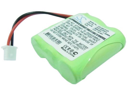 3.6V 300mAh/1.08Wh Ni-MH Cordless Phone Battery for Telecom