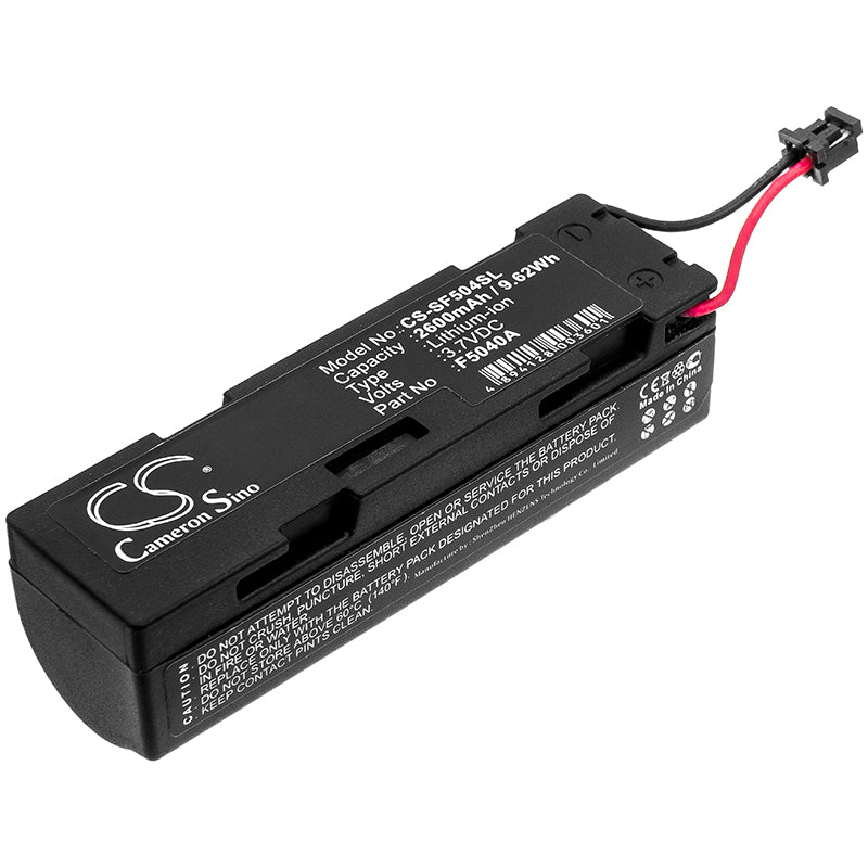 3.7V 2600mAh/9.62Wh Li-ion Barcode/Scanner Battery for Symbol