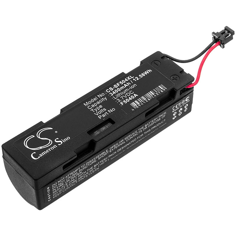 3.7V 3400mAh/12.58Wh Li-ion Barcode/Scanner Battery for Symbol
