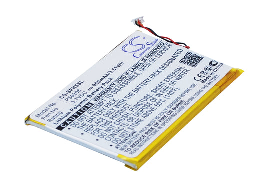 3.7V 950mAh Li-Polymer MP3/MP4/PMP Battery for JNC