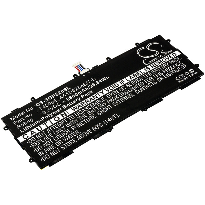 3.8VV 6800mAh/25.84Wh Li-Polymer Tablet Battery for Samsung