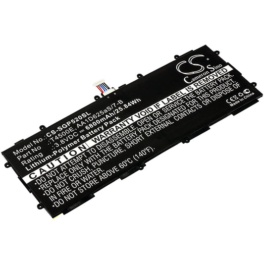 3.8VV 6800mAh/25.84Wh Li-Polymer Tablet Battery for Samsung
