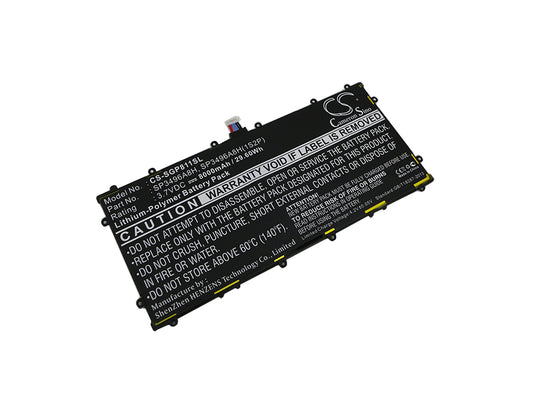 3.7V 8000mAh/29.60Wh Li-Polymer Tablet Battery for Samsung