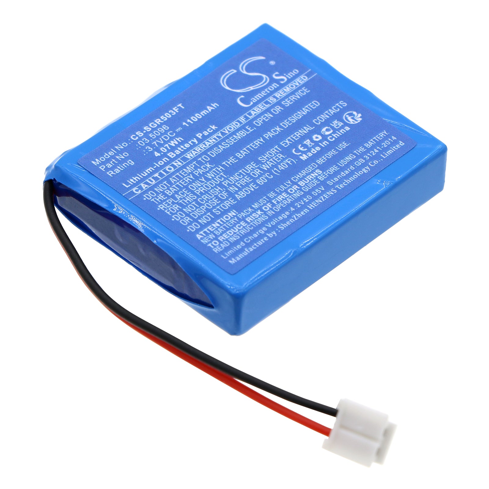 CS-SGR503FT Replacement Battery – Compatible with Miniform 03.5036