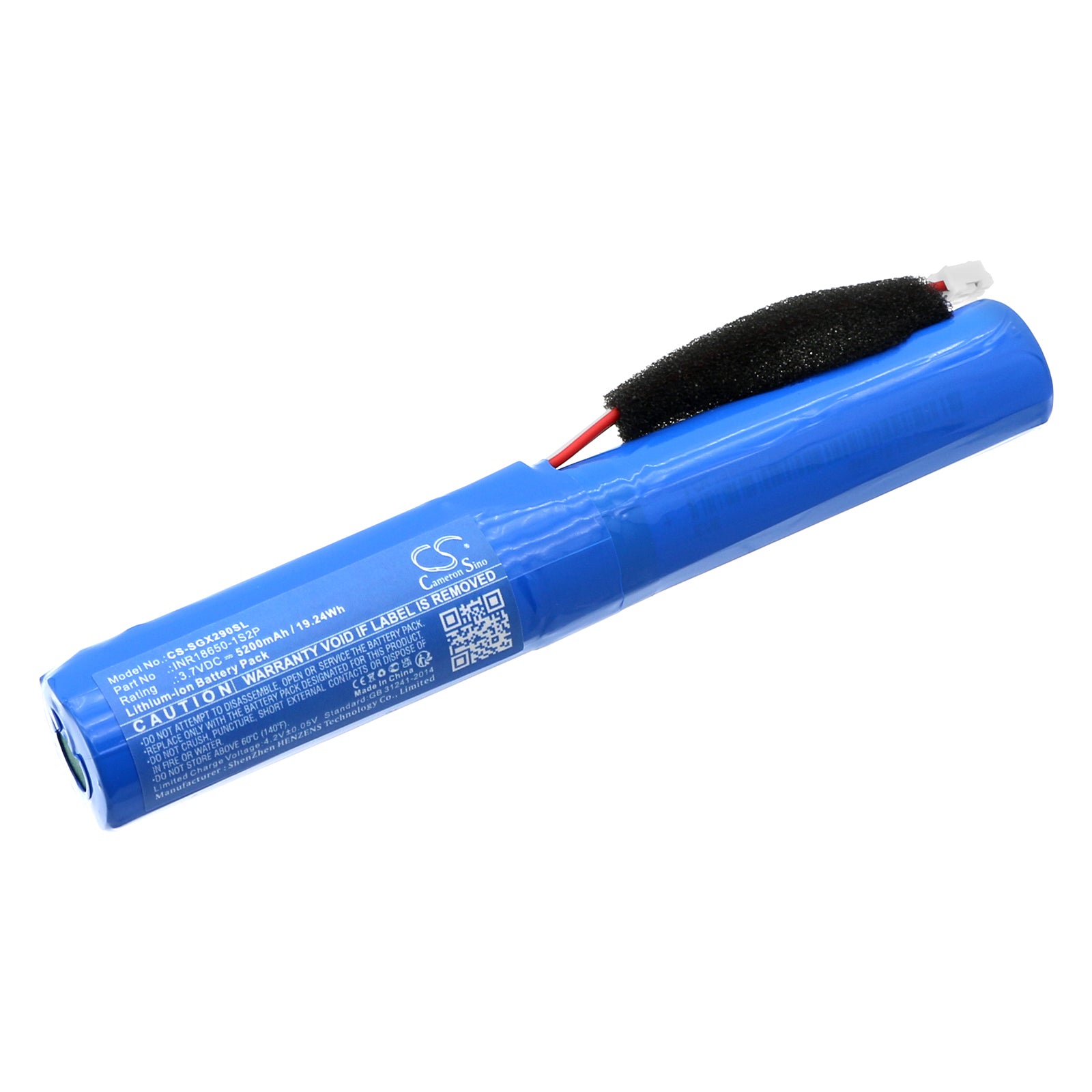CS-SGX290SL Replacement Battery – Compatible with GX-BT280, GX-BT290
