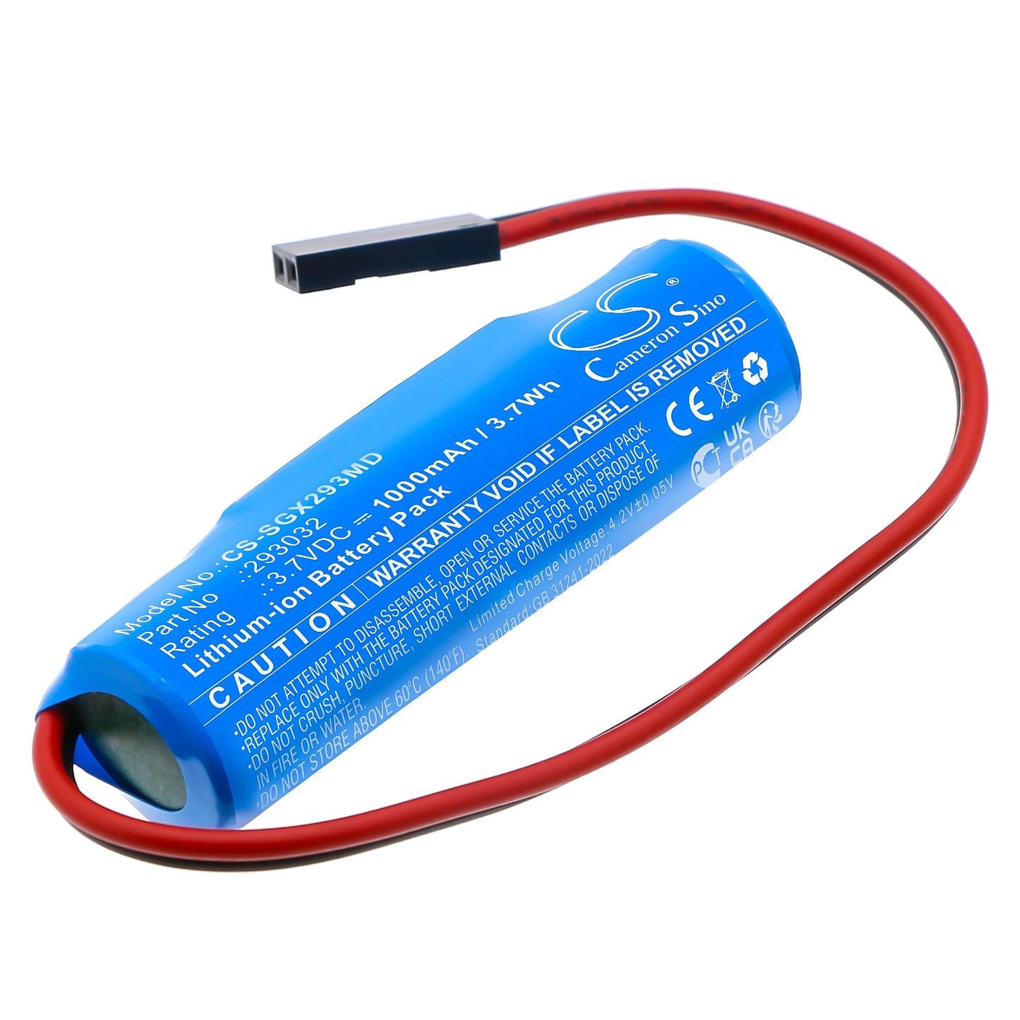 CS-SGX293MD Replacement Battery – Compatible with Levo PLUS, Levo Plus Motorized Pipette Fi