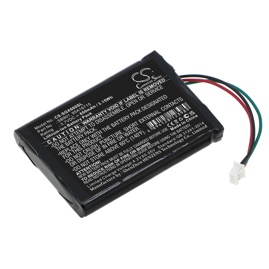 3.7V 1000mAh/3.70Wh Li-ion Speaker Battery for SHURE