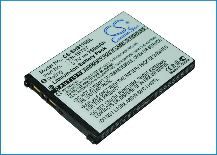 3.7V 750mAh Li-ion Mobile/SmartPhone Battery for Sharp