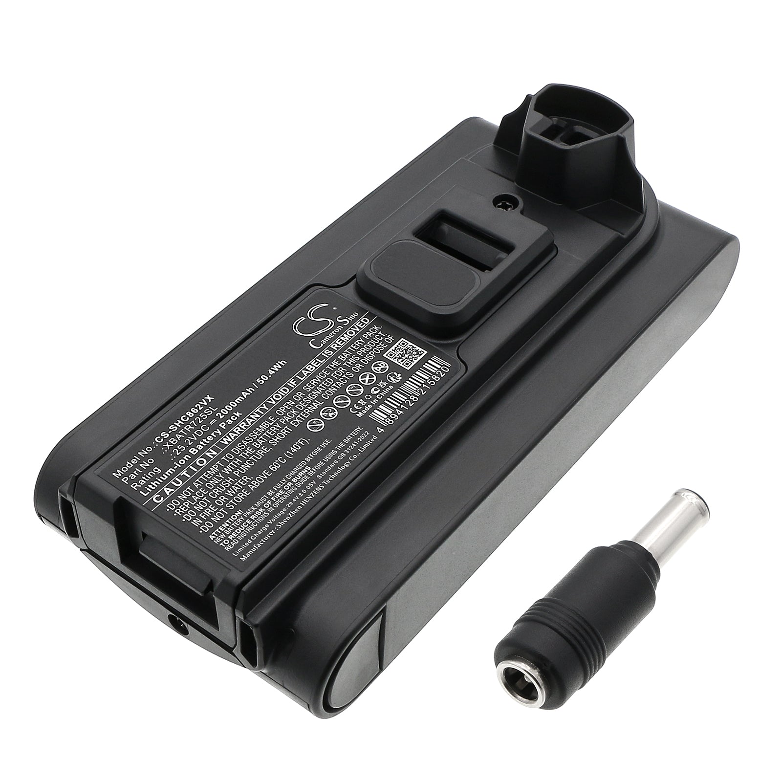 CS-SHC862VX Replacement Battery – Compatible with Cordless Stratos, IZ840H, IZ862H, IZ862H T6, IZ862HC, Stratos Stick, UZ865H, UZ865HCCO, Vacuum Cleaner Aspirateur