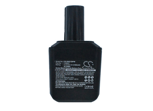 12V 2100mAh/25.20Wh Ni-MH Power Tools Battery for Skil