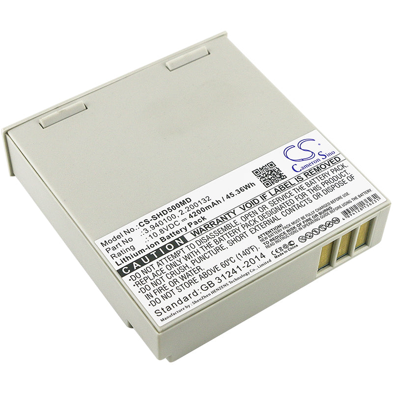 10.8V 4200mAh/45.36Wh Li-ion Medical Battery for Schiller