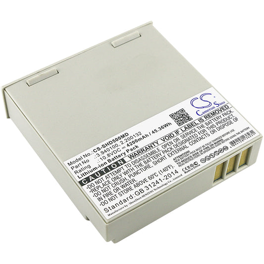 10.8V 4200mAh/45.36Wh Li-ion Medical Battery for Schiller