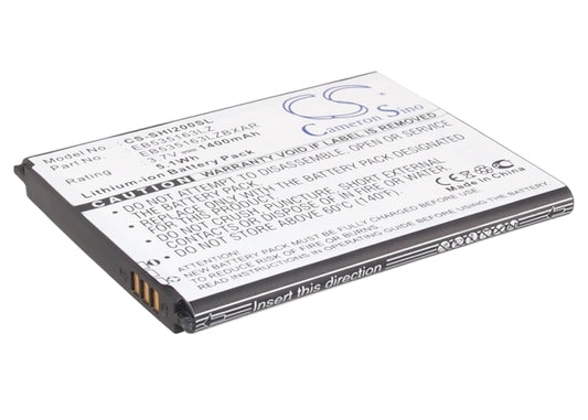 3.7V 1400mAh/5.18Wh Li-ion Mobile/SmartPhone Battery for MetroPCS