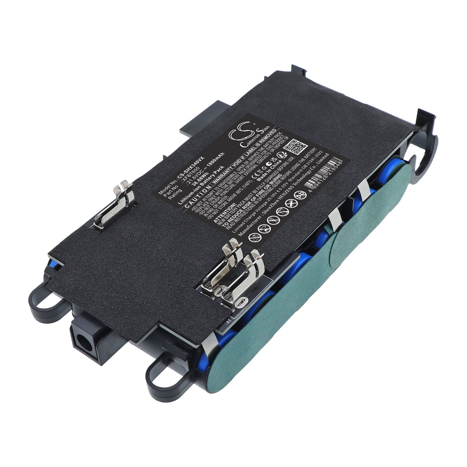 CS-SHX340VX Replacement Battery – Compatible with IX140H, IX141H, IZ340H