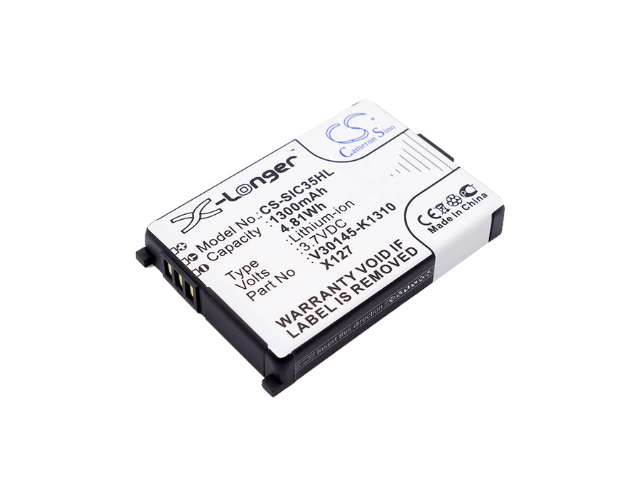 3.7V 1300mAh/4.81Wh Li-ion Mobile/SmartPhone Battery for Siemens