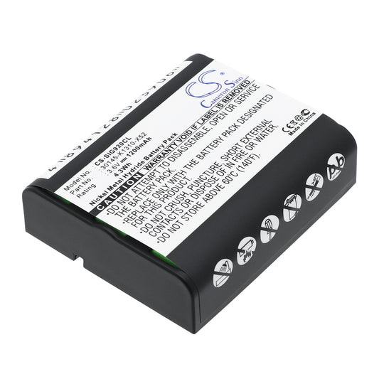 3.6V 1200mAh/4.32Wh Ni-MH Cordless Phone Battery for Grundig