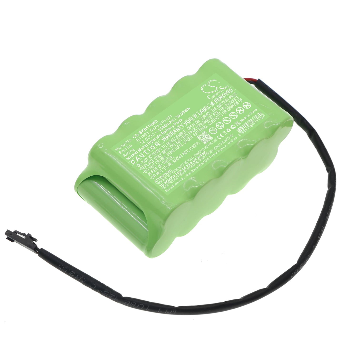 CS-SKB116MD Replacement Battery – Compatible with 0AXINST10, 0AXSTGX10, 5920-010-XXX, Dual Channel Smartpump Tourniq, Dual Channel Smartpump Tourniq, Dual Smart Pump, Smart Pump Tourniquet, Smartpump Tourniquet System Si, SP-1C, SP-1C Smart Pump Tourniquet, SP-2CX, SP-2CX Singel, SP-2CX Smart Pump Tourniquet