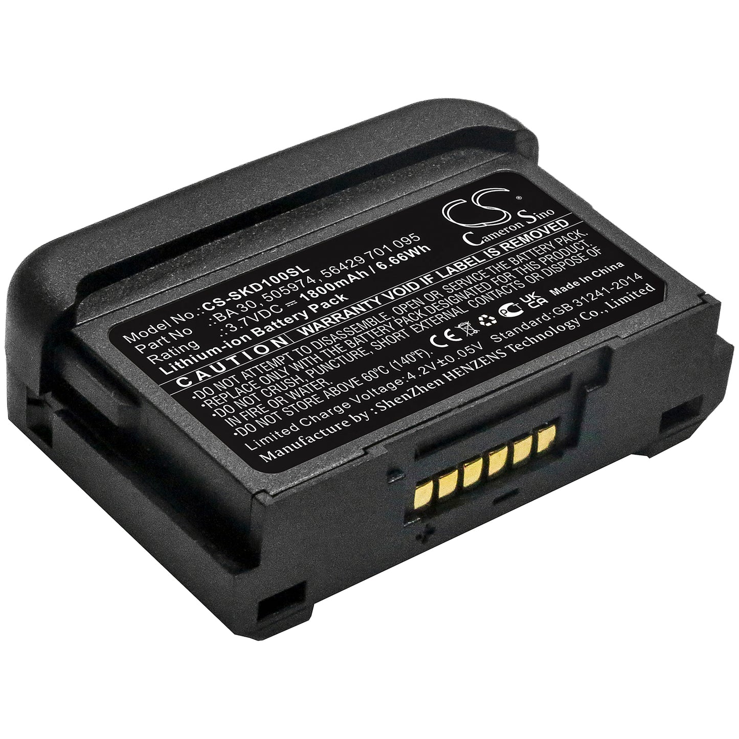 CS-SKD100SL Replacement Battery – Compatible with AVX Bodypack Transmitter, AVX SK Bodypack transmitters, evolution wireless D1 SK bodyp, SK AVX bodypack transmitter, SK AVX-3 Bodypack transmitter, SK D1, SL Bodypack DW, SpeechLine Digital Wireless SL