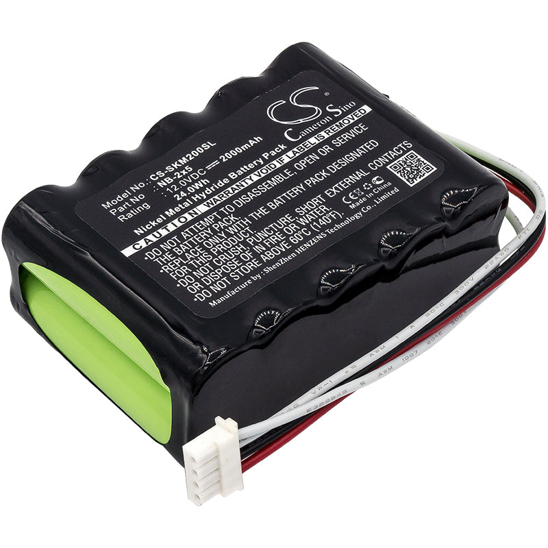 12V 2000mAh/24.00Wh Ni-MH Equipment/Survey Battery for SatLook