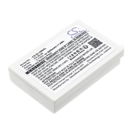3.7V 2000mAh/7.4Wh Li-ion PDA/Pocket PC Battery for Sharp
