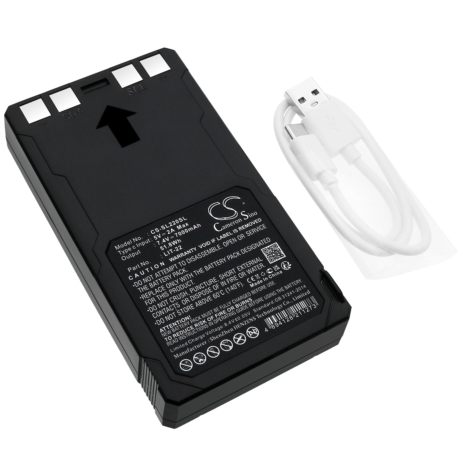 CS-SL220SL Replacement Battery – Compatible with FLEX, FLEX E-36, FLEX G-36, FLEX-M, FLEX-PLUS, FLEX-S, FLEX-Series, Trail Camera Flex-M