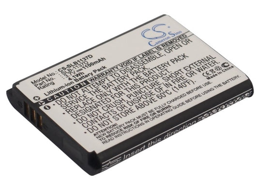 3.7V 1100mAh Li-ion Camera Battery for Samsung