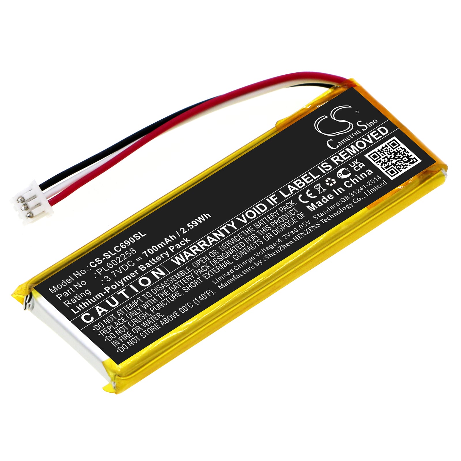 CS-SLC690SL Replacement Battery – Compatible with 69070, 69089, 9076SW, Nimbus+ Controller