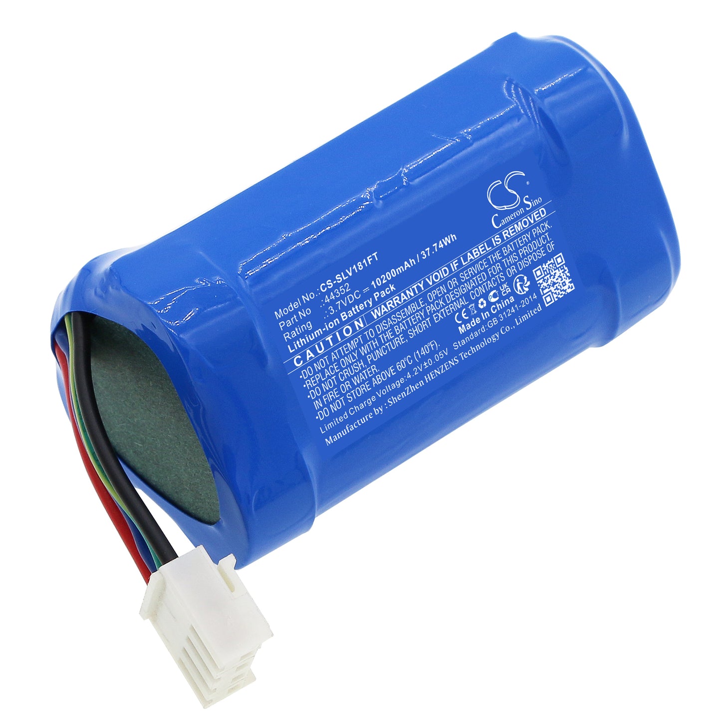 CS-SLV181FT Replacement Battery – Compatible with Vulcan 180 HAZ LO