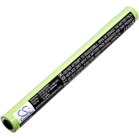 6V 1800mAh/10.8Wh Ni-MH Flashlight Battery for Streamlight