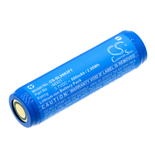 CS-SLX663FT Replacement Battery – Compatible with 66320 Flashlight, MicroStream