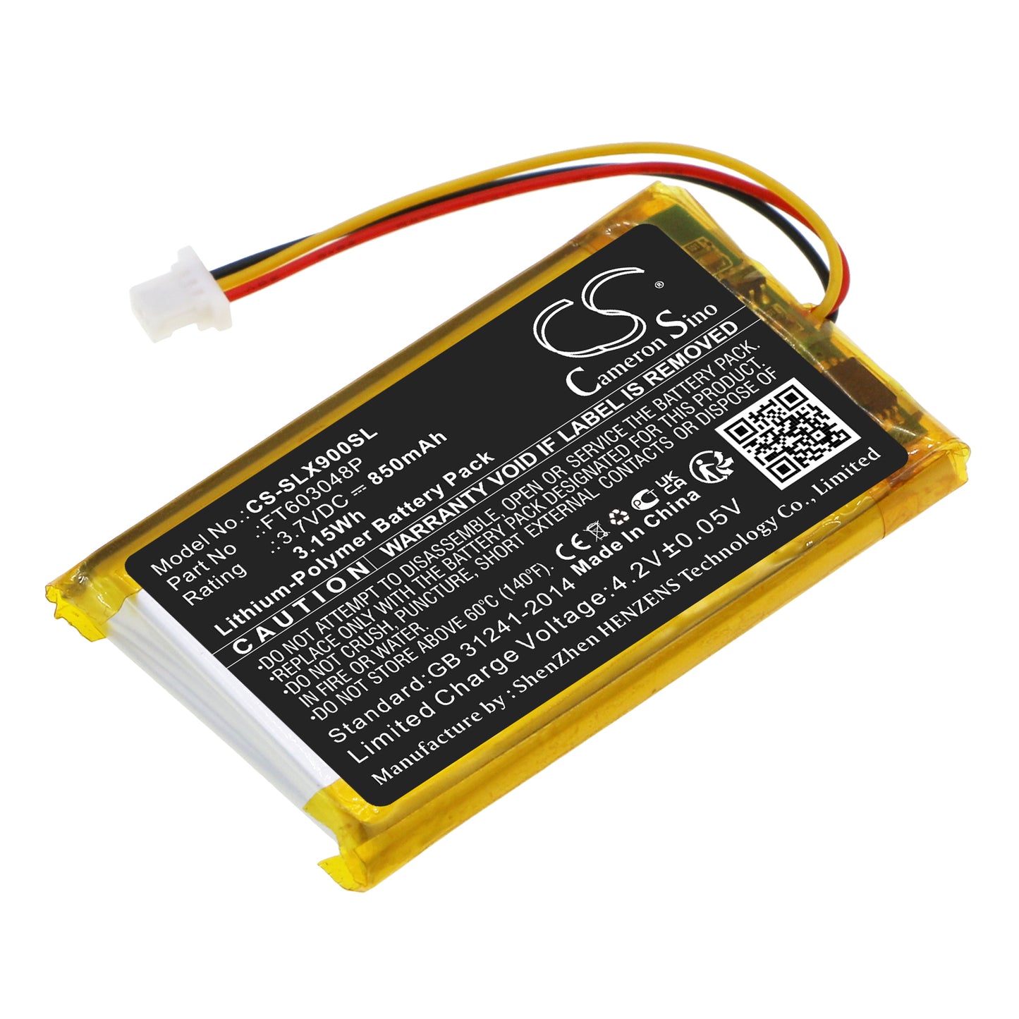 CS-SLX900SL Replacement Battery – Compatible with Arctis 9X, Arctis PDP LVL50