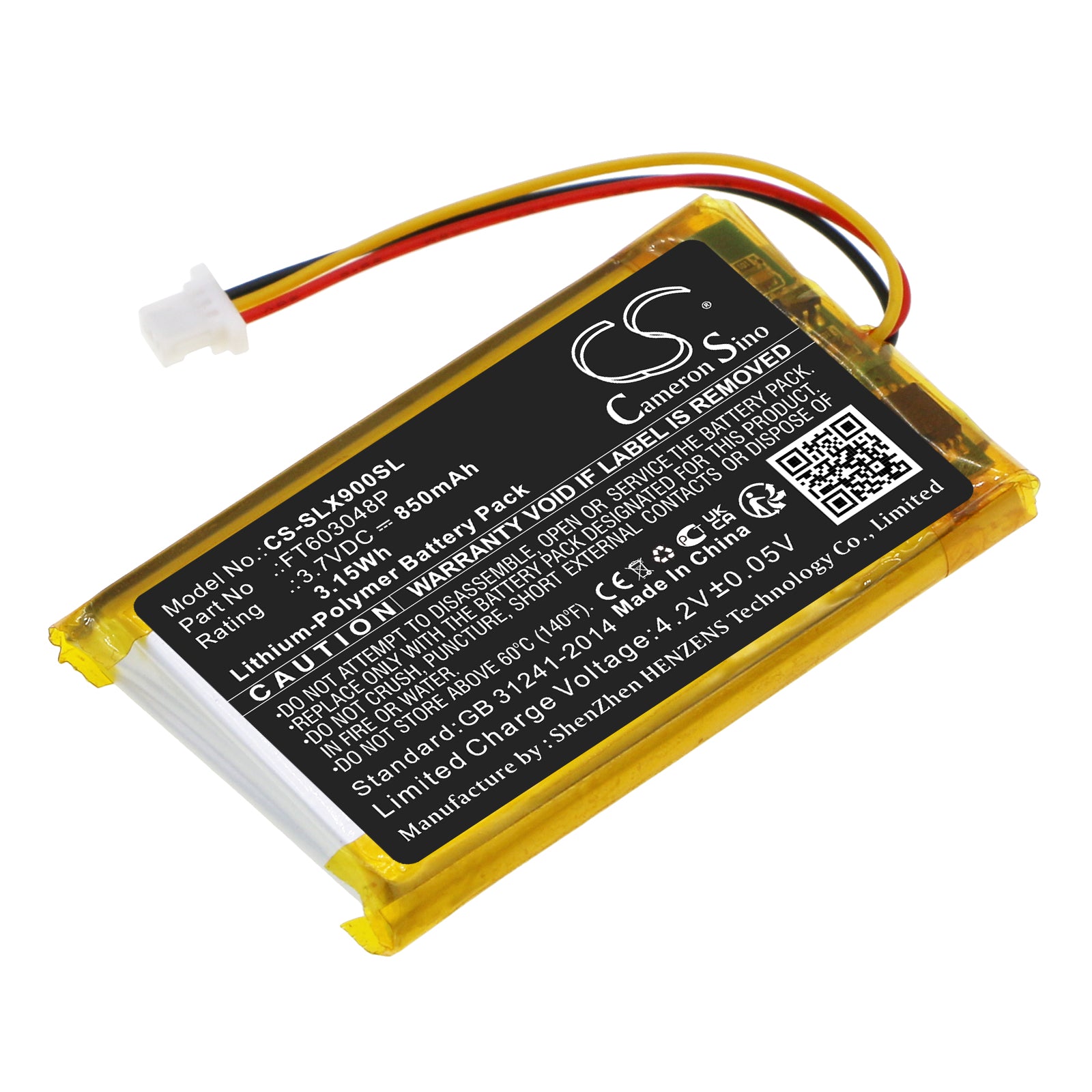 CS-SLX900SL Replacement Battery – Compatible with Arctis 9X, Arctis PDP LVL50